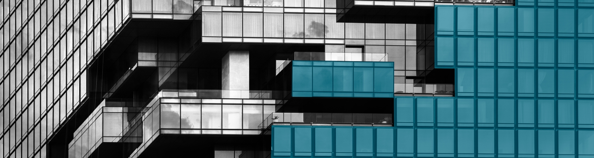 Angle view of modern building